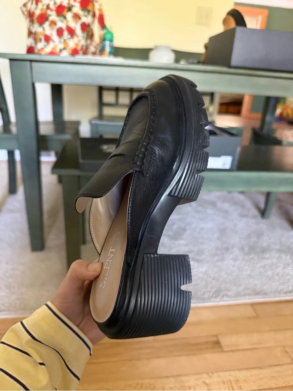 Silent D Platform Loafer 37